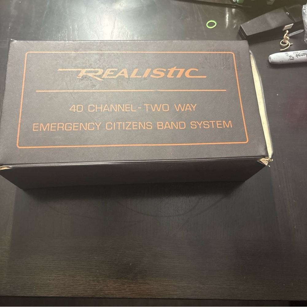 Realistic Emergency CB Radio System